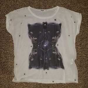 Sheer Panther Tee